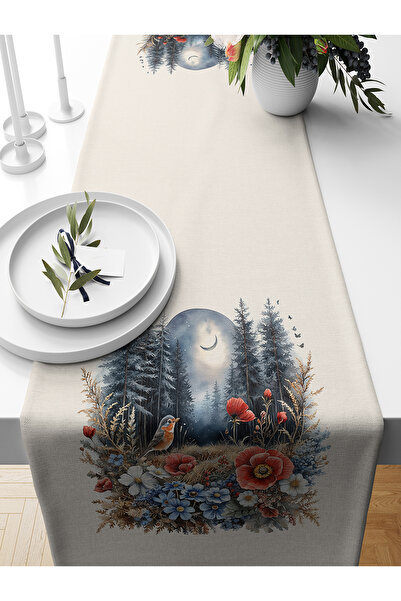 Bertille Home Seria de primăvară 140x40 cm Runner imprimat digital (Paște de ...