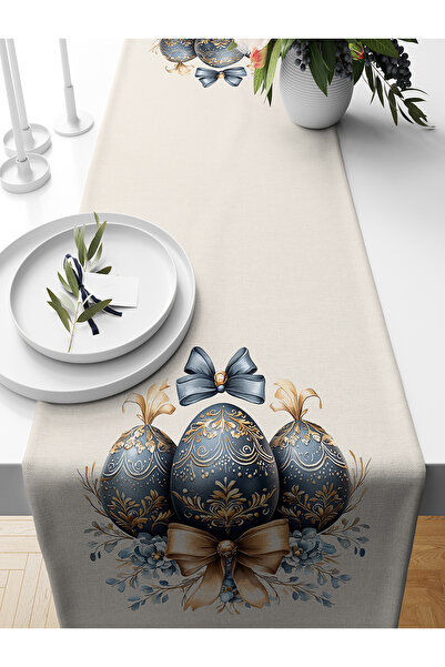 Bertille Home Spring Series 140X40 cm Digital Printed Runner (Spring Easter E...