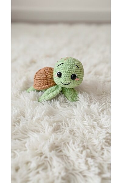 Zey's Amigurumi Amigurumi Sevimli Kaplumbağa Uyku Arkadaşı
