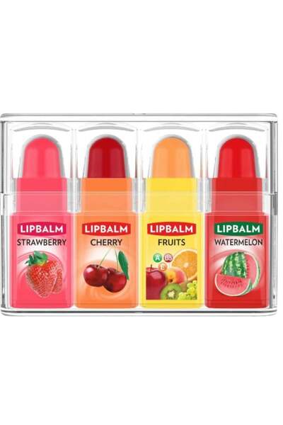 GOLDEM مجموعة مرطب الشفاه ميني مكس من جولد,ن روز