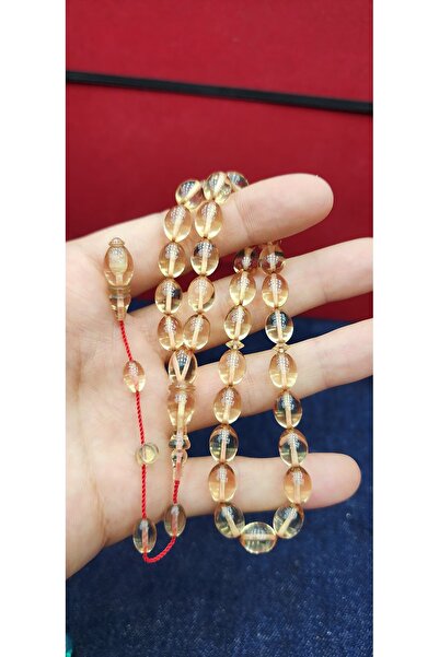 tesbihciadam سبحة عنبرية مضغوطة بنظام مُحكّم - صناعة متقنة، مناسبة للجمع والا...