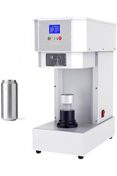 LETWOO Automatic Can Sealing Machine, Digital Display, Multi-Size Compatibility