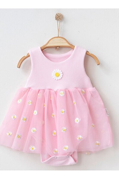 Nayinom Kids فستان بناتي بتفاصيل زهرة الأقحوان لعيد الفطر - فستان أنيق ومريح ...