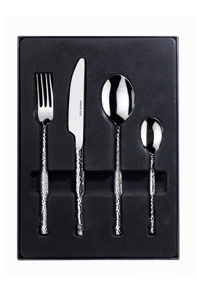 Paşabahçe Helsinki Çatal Bıcak Seti 24 Parça Siyah