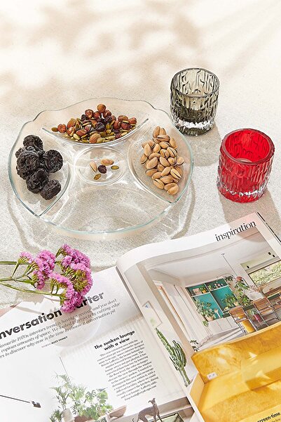 Paşabahçe Bölmeli Servis Tabağı 25 Cm