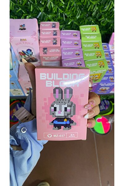 Mevsimsiz Çiçek sevimli karakter bricks lego yapımı