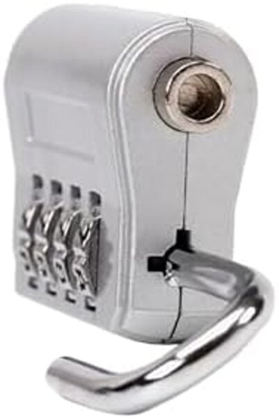 Nacario قفل معدني برقم سري مكون من 4 أرقام من NrcrioShop لخزانة الأمتعة والدر...