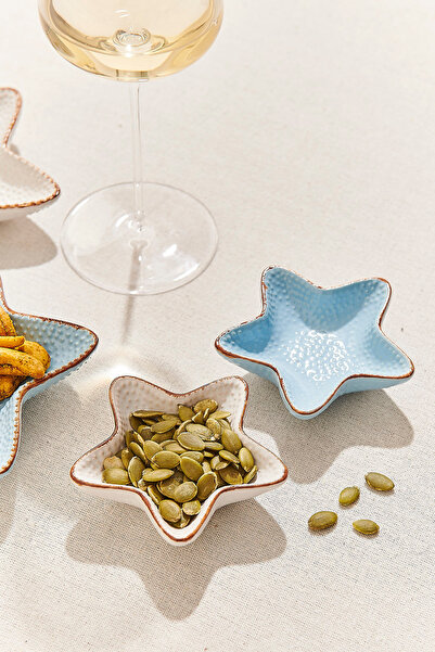 Paşabahçe Starfish Seramik Tabak S Krem