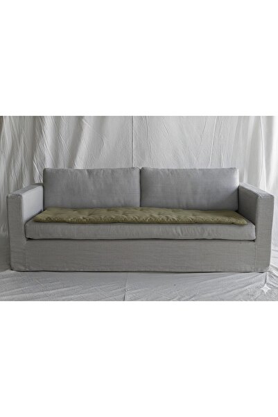 modakesim Keten Koltuk Şiltesi 5 cm | Koltuk Pedi, Balkon ve Sedir İçin | 5 R...