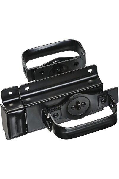 Nacario NrcrioShop N101-576 سكة باب متأرجحة، أسود، 3/4 بوصة 1201248