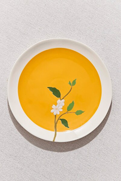 Paşabahçe Bahardalı Seramik Pasta Tabağı