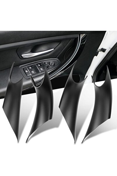 CESAUTO BMW 3 SERİSİ F30 F32 F33 F34 F36 SİYAH KAPI KOL KAPLAMA SETİ 4 ADET T...
