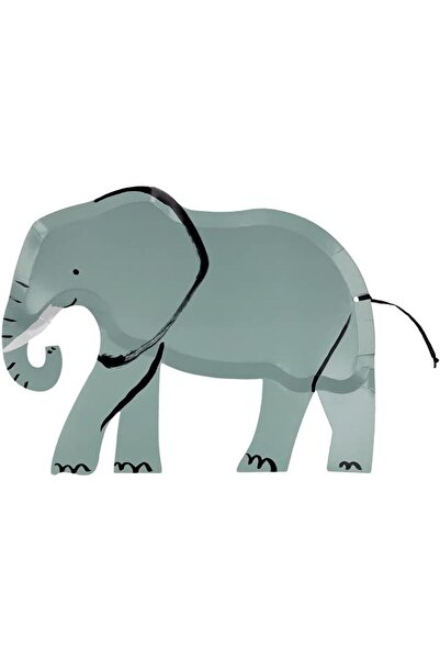 esplendor Espshopx - Elephant Plates - Elephant Plates - Set of 8 1119939