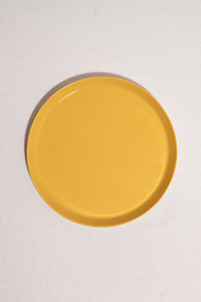 Paşabahçe Faroe Seramik Pasta Tabağı Sarı
