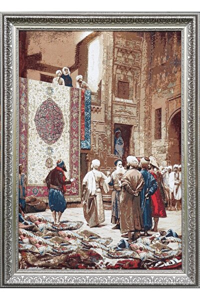 GoblenAL O3L Goblen Dokuma Kumaş - Halıcı - Osmanlı - Kırlent, Döşeme, Tablo,...