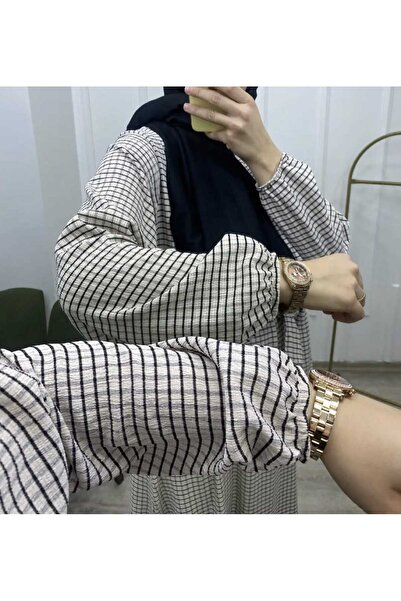 MODELİSA ZARA ÖRME GOFRE PİTİKARE ELBİSE