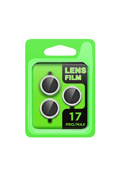 xirshop iPhone 17 Pro Raze Metal Camera Lens - Silver