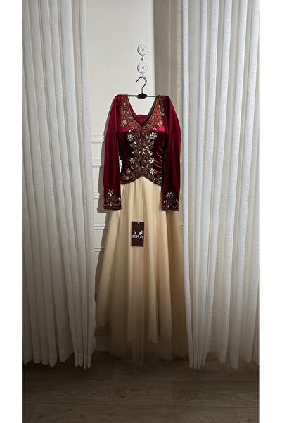 Ora Velvet evening dress