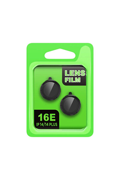 xirshop Iphone 16e raze metal camera lens - black