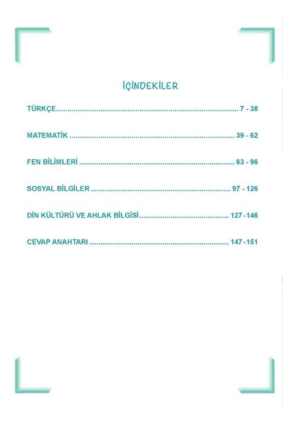Yetsis Yayınları 7. Sınıf Çalışma Soruları Kitabı - MEB Birebir Basım Renkli Baskılı Spiral Ciltli