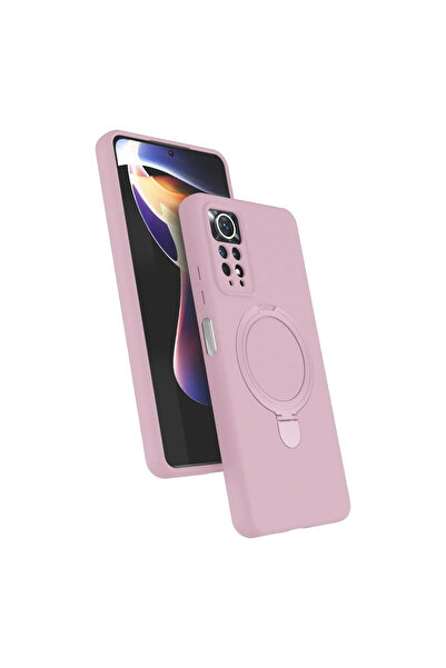 xirshop Redmi Note 12 Pro 4g Regal Magsafe Stand Cover - Light Pink