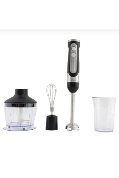 AMRIS Vertical Blender, Silver Love 5 in 1, 500W with Accessories