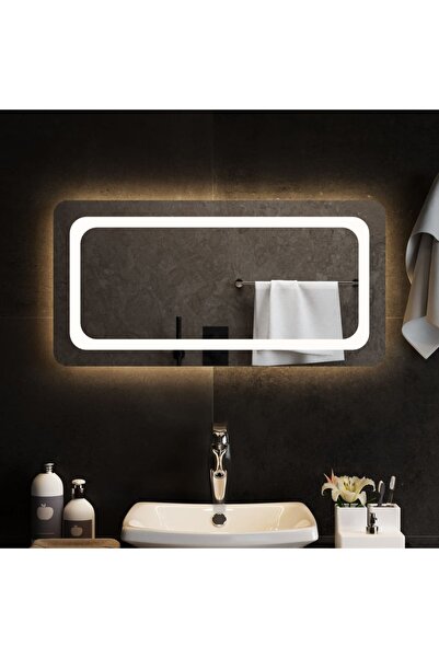 Concept Oglindă de baie cu LED, 80x40 cm