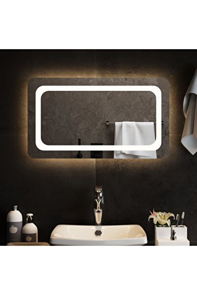 Concept Oglindă de baie cu LED, 70x40 cm