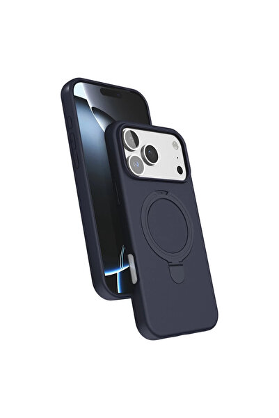 xirshop غطاء حماية آيفون 17 برو ماكس ريجال مع حامل ماج سيف - أزرق داكن