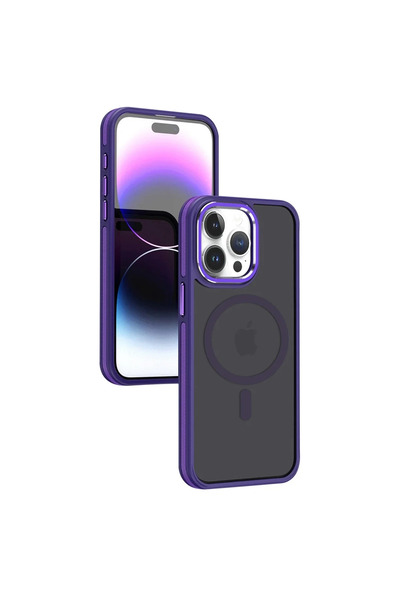 xirshop غطاء جوكو آيفون 15 برو ماكس وينر ماج سيف - بنفسجي غامق