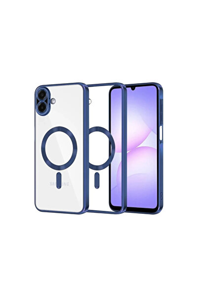 xirshop غطاء سامسونج جالاكسي A07 كروس مغناطيسي - أزرق داكن