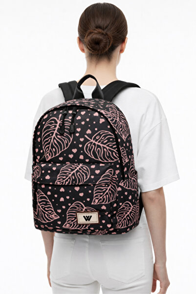 woys Premium 2-Year Warranty Patterned Women's Backpack - Waterproof Fabric