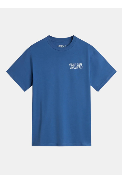 Vans Düz Mavi Erkek Çocuk T-Shirt VN000RDK5TU1-Classified Essential S