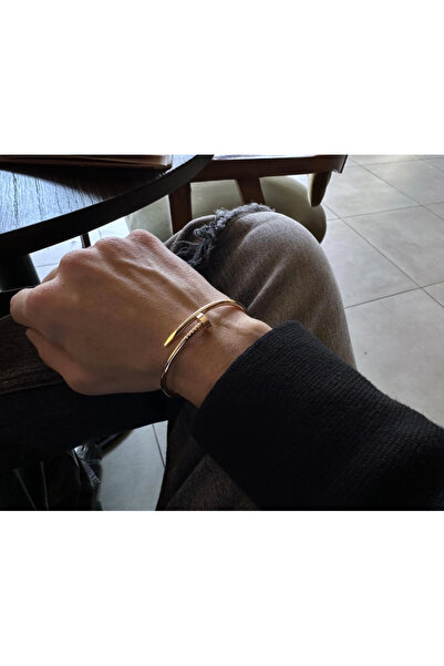 GLOW ACCESSORIES BAE Stainless Steel Paslanmaz Çelik Çivi Model Bileklik