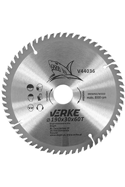 VERKE Disc de tăiat lemn, 140x22,2 mm, V44036,