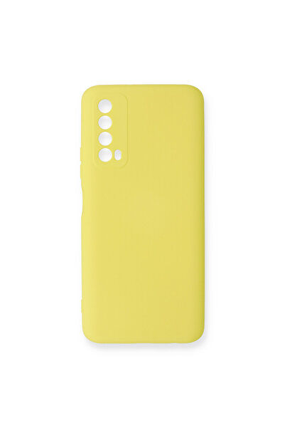 cepmoda Huawei "P Smart 2021" Soft Touch Velvet Lined Launch Case/Cover [Yellow]