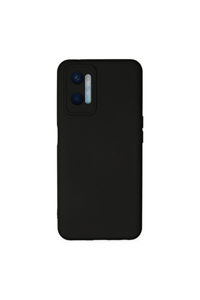 cepmoda Oppo "A96" Soft Touch Velvet Lined Launch Case/Cover [Black]