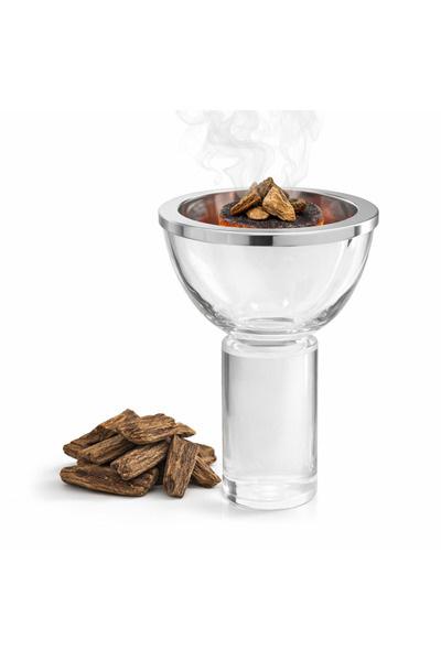 DUX مبخرة بخور فاخرة من الكريستال - حامل بخور عود زجاجي أنيق للمنزل والمكتب و...