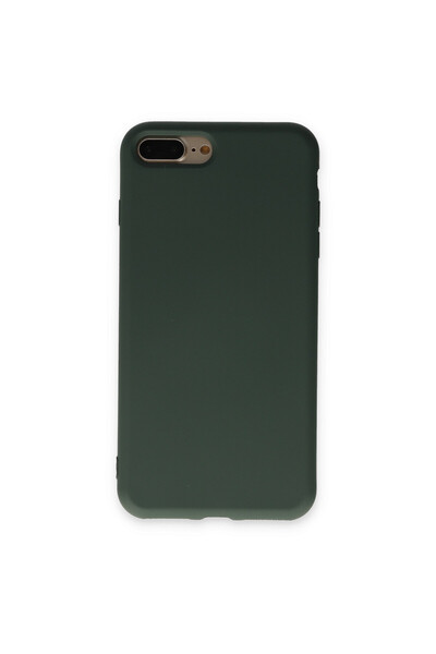 cepmoda iPhone "7 Plus" Soft Touch Velvet Lined Launch Case/Cover [Dark Green]