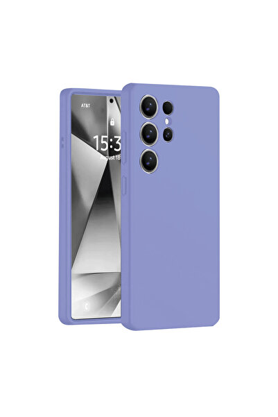 cepmoda غطاء/حافظة لهاتف سامسونج جالاكسي "S25 ULTRA" بملمس ناعم ومبطنة بالقطي...