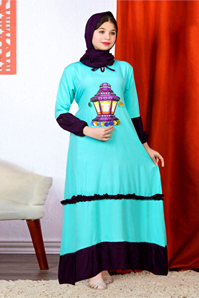 AsrymShop عباية او اسدال بناتي قطن فسكوز خفيف فزدقي