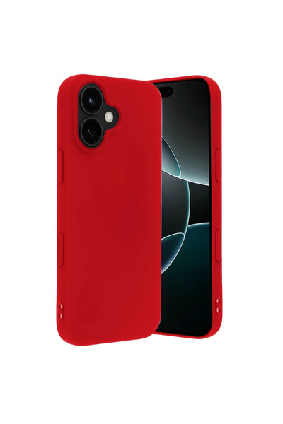 cepmoda iPhone "17" Soft Touch Velvet Lined Launch Case/Cover [Red]