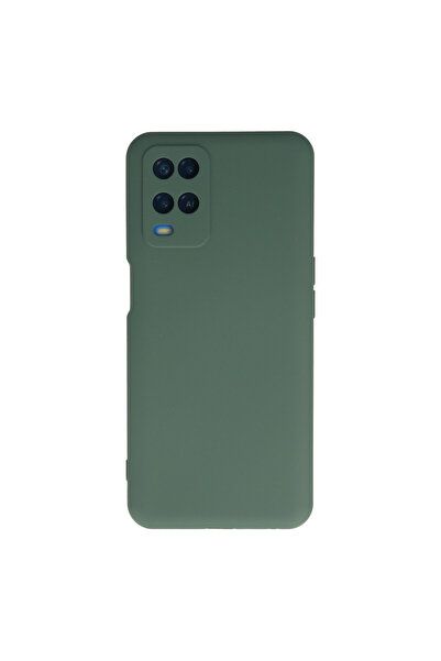 cepmoda Oppo "A54 (4g)" Soft Touch Velvet Lined Launch Case/Cover [Dark Green]