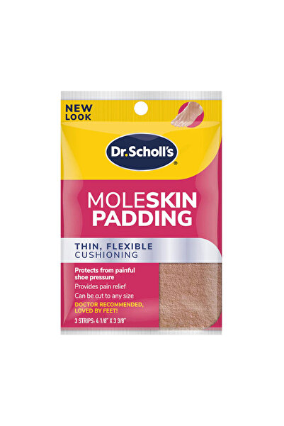 Dr.Scholl’s Dr.Scholl's Moleskin Padding 3 Strips 4 5/8" X 3 3/8 "