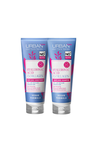 Urban Care Hyaluronic Acid & Collagen Hair Care Shampoo 250ml + Conditioner 2...