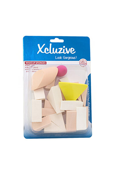 XCLUZİVE Makeup Sponges Assorted 24`S*