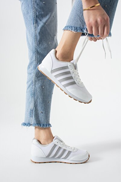 solingensport Nefes Alabilen Yumuşak Triko Ortopedik Rahat Taban Sneaker Kadı...