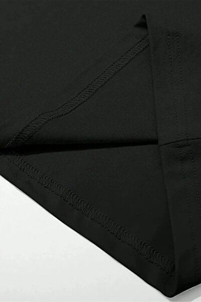 LOTS MODA Kadın Soft Yazılı Tavşan Baskılı Oversize Tişört %100 Pamuk Minimal Sevimli