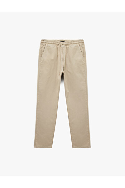 Koton Pamuk komada Sa džepovima Gabardin Sa vezicom u struku pantalona