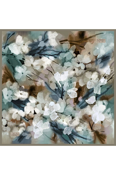 LA BOUTIQUE 2683-03 Twill Silk 90X90